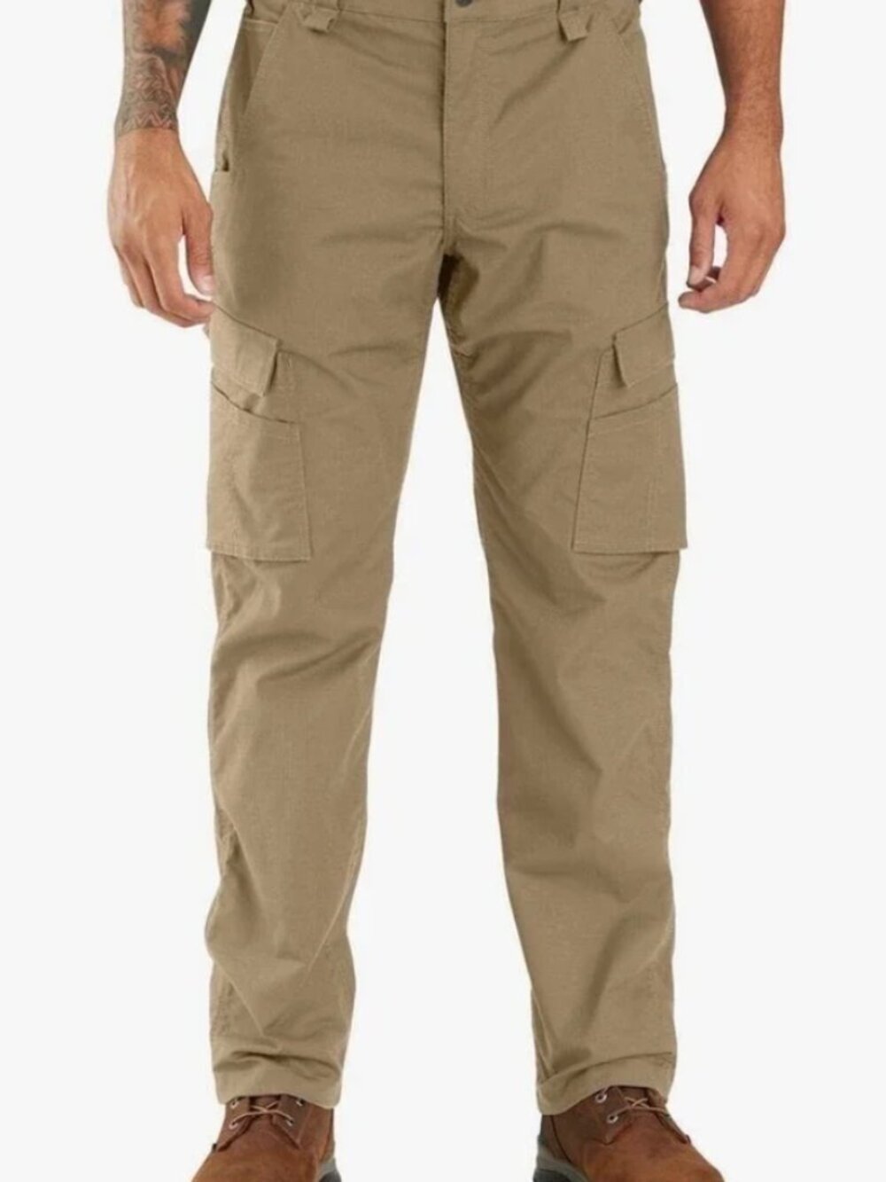 Carhartt Cargo Force Pants in Light Khaki - Durable Everyday Workwear